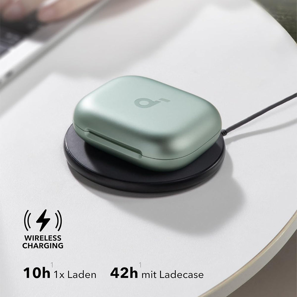 Handsfree Bluetooth Anker SoundCore AeroFit 2, TWS, Zelená A3874G61