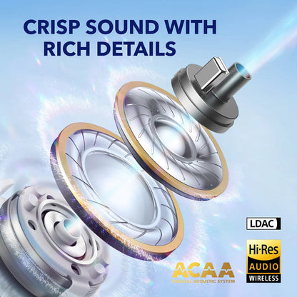 Handsfree Bluetooth Anker SoundCore Liberty 4, TWS, ANC, Bílá A3953G21