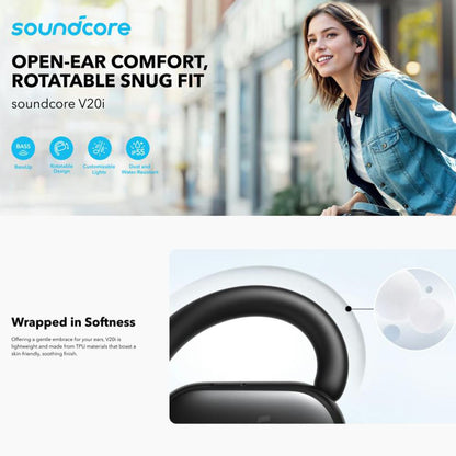 Handsfree Bluetooth Anker SoundCore V20i, TWS, Bílá A3876G21