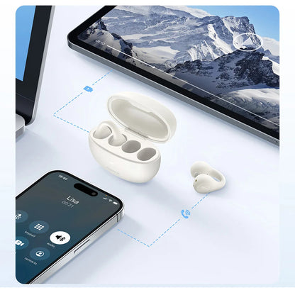 Handsfree Bluetooth Baseus AirGo AS01, TWS, Bílá A00069101223-00