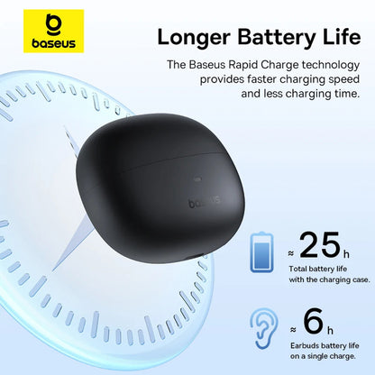 Handsfree Bluetooth Baseus AirGo AS01, TWS, černá A00069101113113-00 