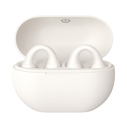 Handsfree Bluetooth Baseus Bass 15 Clip, TWS, Bílá A00079500223-00
