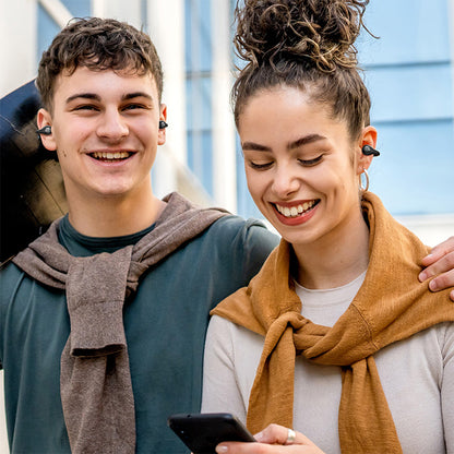 Handsfree Bluetooth Baseus Bass 15 Clip, TWS, Černá A00079500113-00