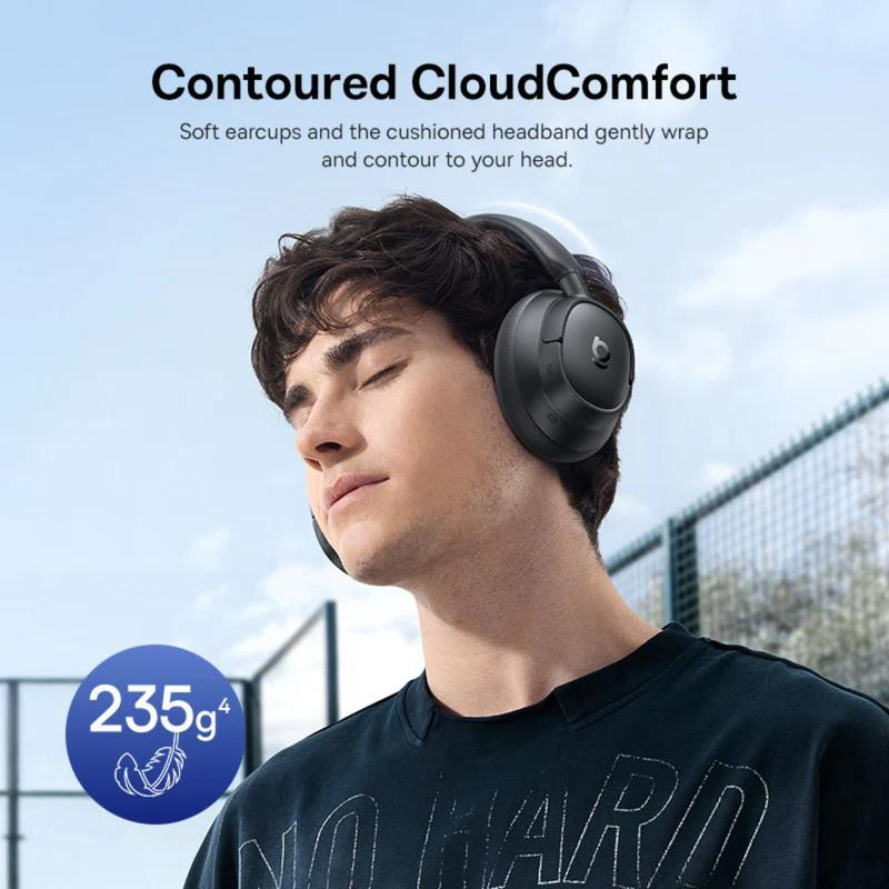 Handsfree Bluetooth Baseus Bass BH1 NC, MultiPoint, A2DP, ANC, Černá A0203703