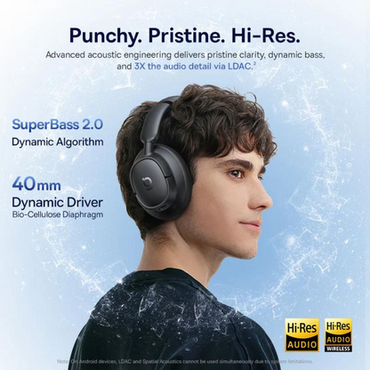 Handsfree Bluetooth Baseus Bass BH1 NC, MultiPoint, A2DP, ANC, Černá A0203703