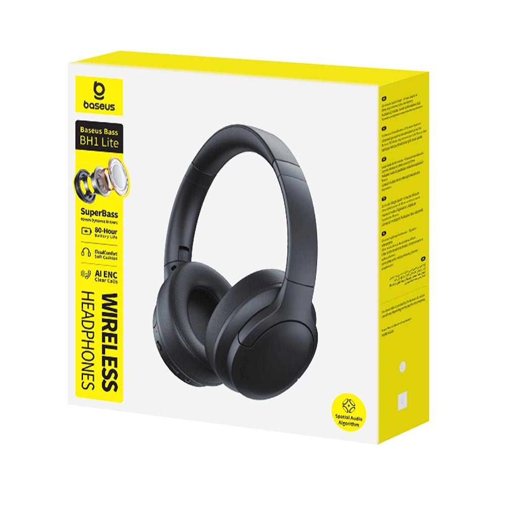 Handsfree Bluetooth Baseus BH1 Lite, A2DP, Černá A0203C00