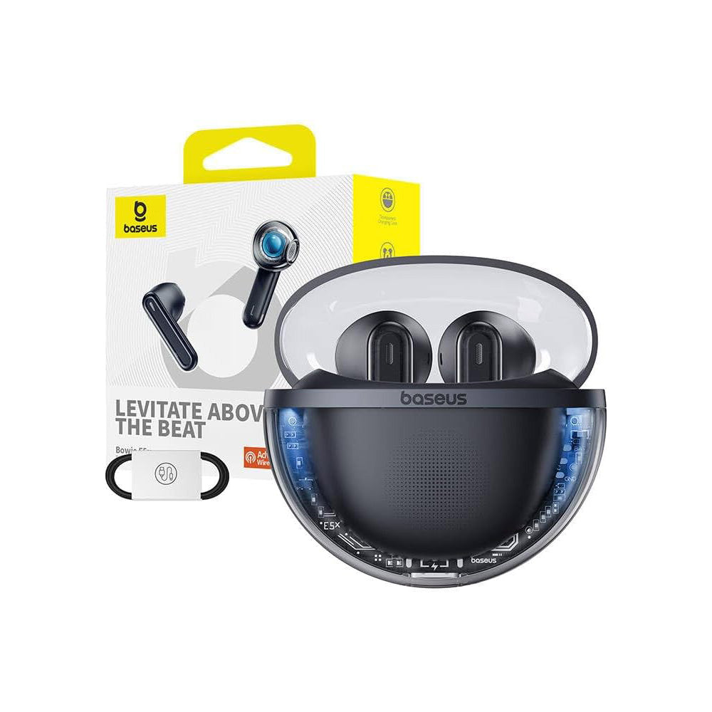 Handsfree Bluetooth Baseus Bowie E5x, TWS, Černá A00060101123-00