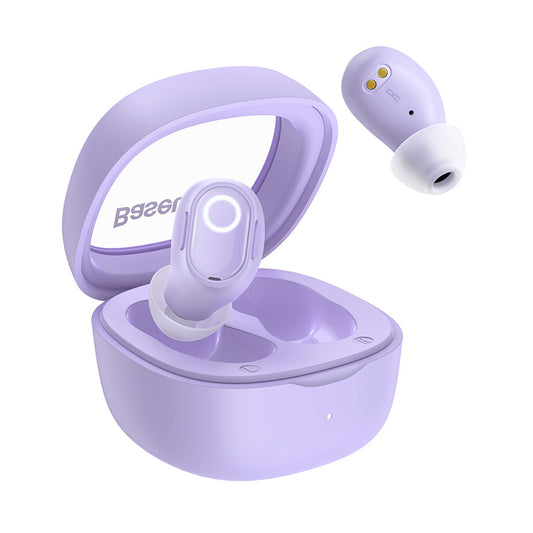 Handsfree Bluetooth Baseus Bowie WM02, TWS, Purple NGTW370205