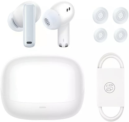 Handsfree Bluetooth Baseus Bowie M2s, TWS, ANC, Bílá NGTW350102