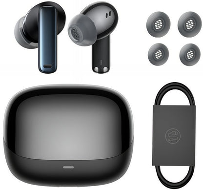 Handsfree Bluetooth Baseus Bowie M2s, TWS, ANC, Černá NGTW350101