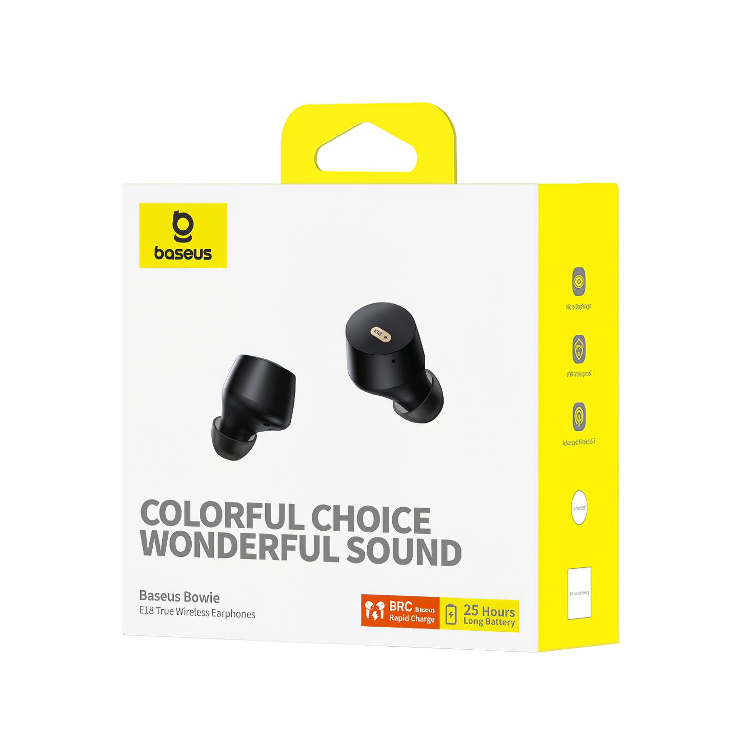 Handsfree Bluetooth Baseus Bowie E18, TWS, černá A00023800123-00 