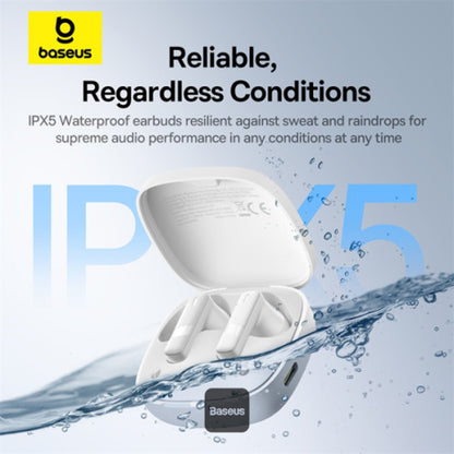 Handsfree Bluetooth Baseus Bowie E20, TWS, Bílý A00069700223-00