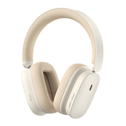 Handsfree Bluetooth Baseus Bowie H1, A2DP, ANC, Krémová NGTW230202