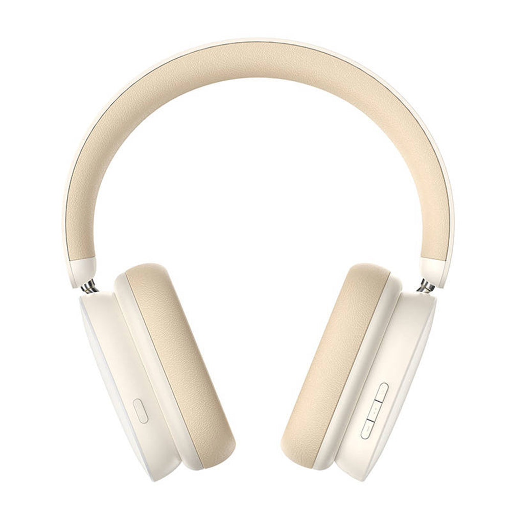 Handsfree Bluetooth Baseus Bowie H1, A2DP, ANC, Krémová NGTW230202