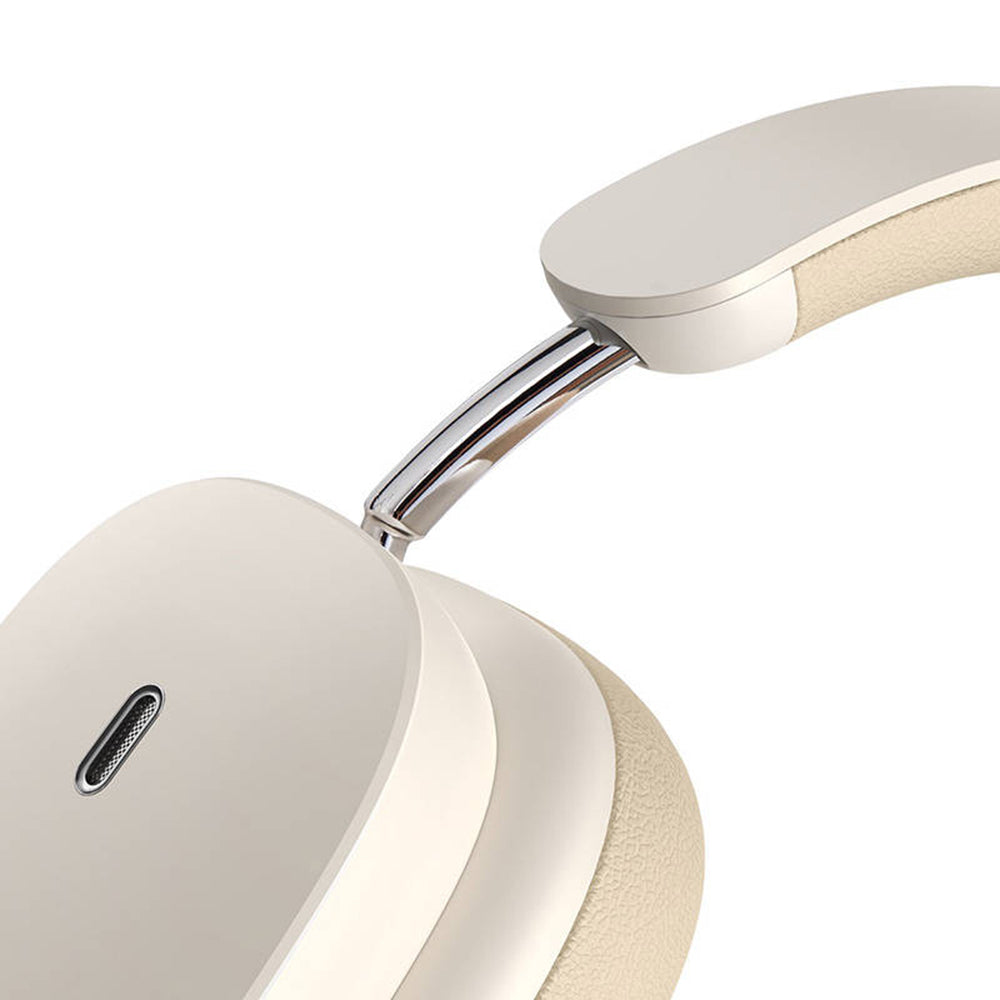 Handsfree Bluetooth Baseus Bowie H1, A2DP, ANC, Krémová NGTW230202