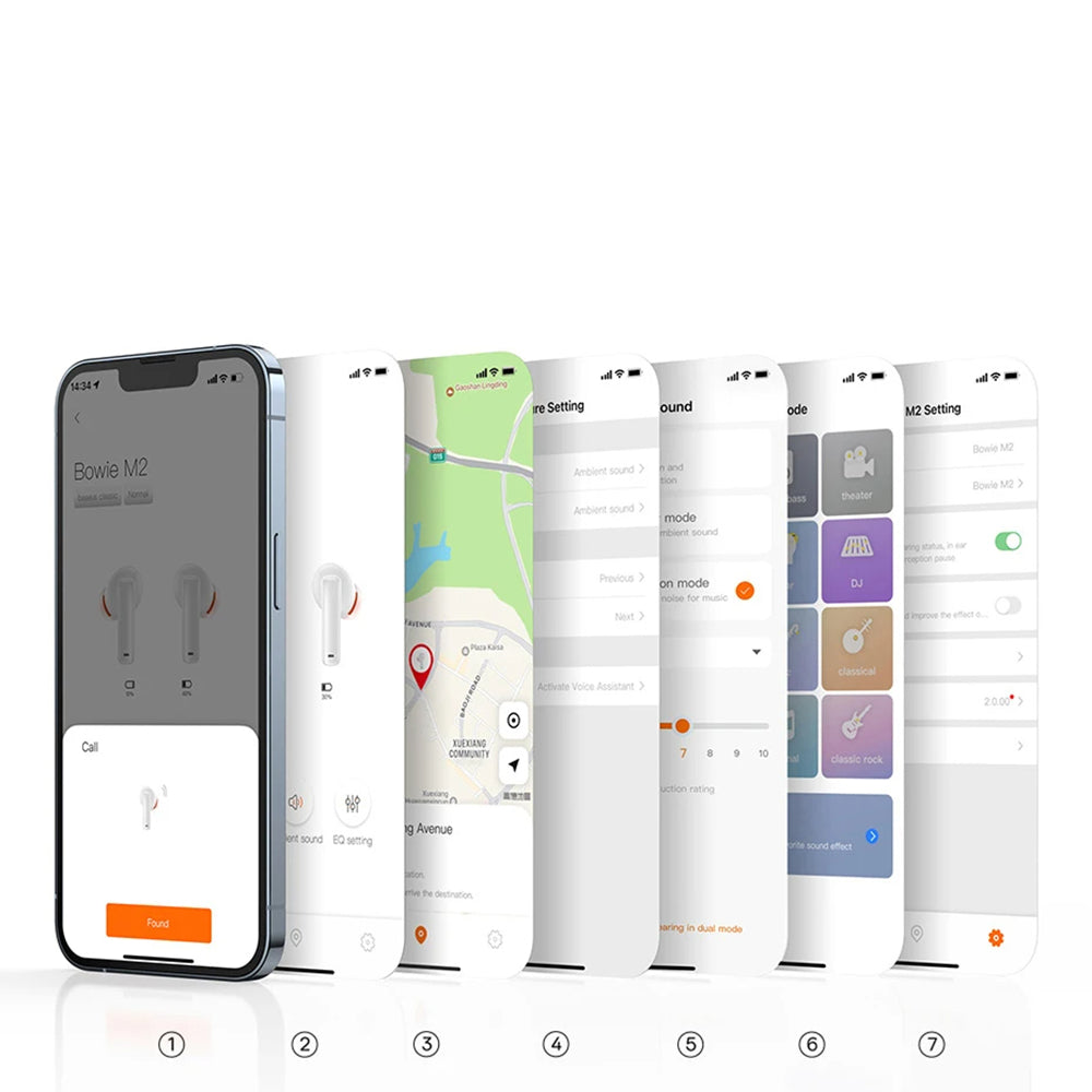 Handsfree Bluetooth Baseus Bowie M2, TWS, Bílý A00024000221-Z1