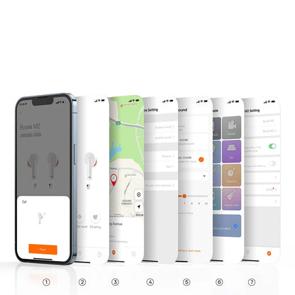 Handsfree Bluetooth Baseus Bowie M2, TWS, Bílý A00024000221-Z1