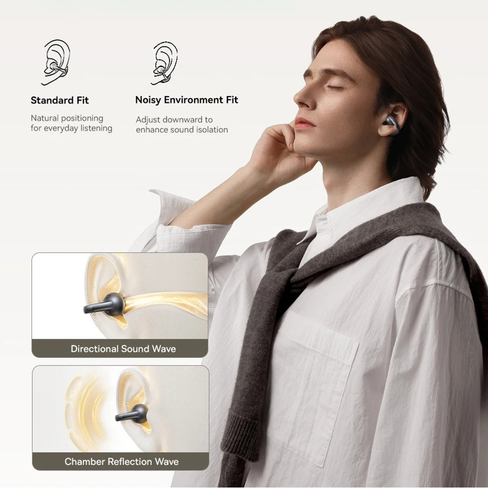 Handsfree Bluetooth Baseus Bowie MC1 Pro, TWS, MultiPoint, Černá A0102503