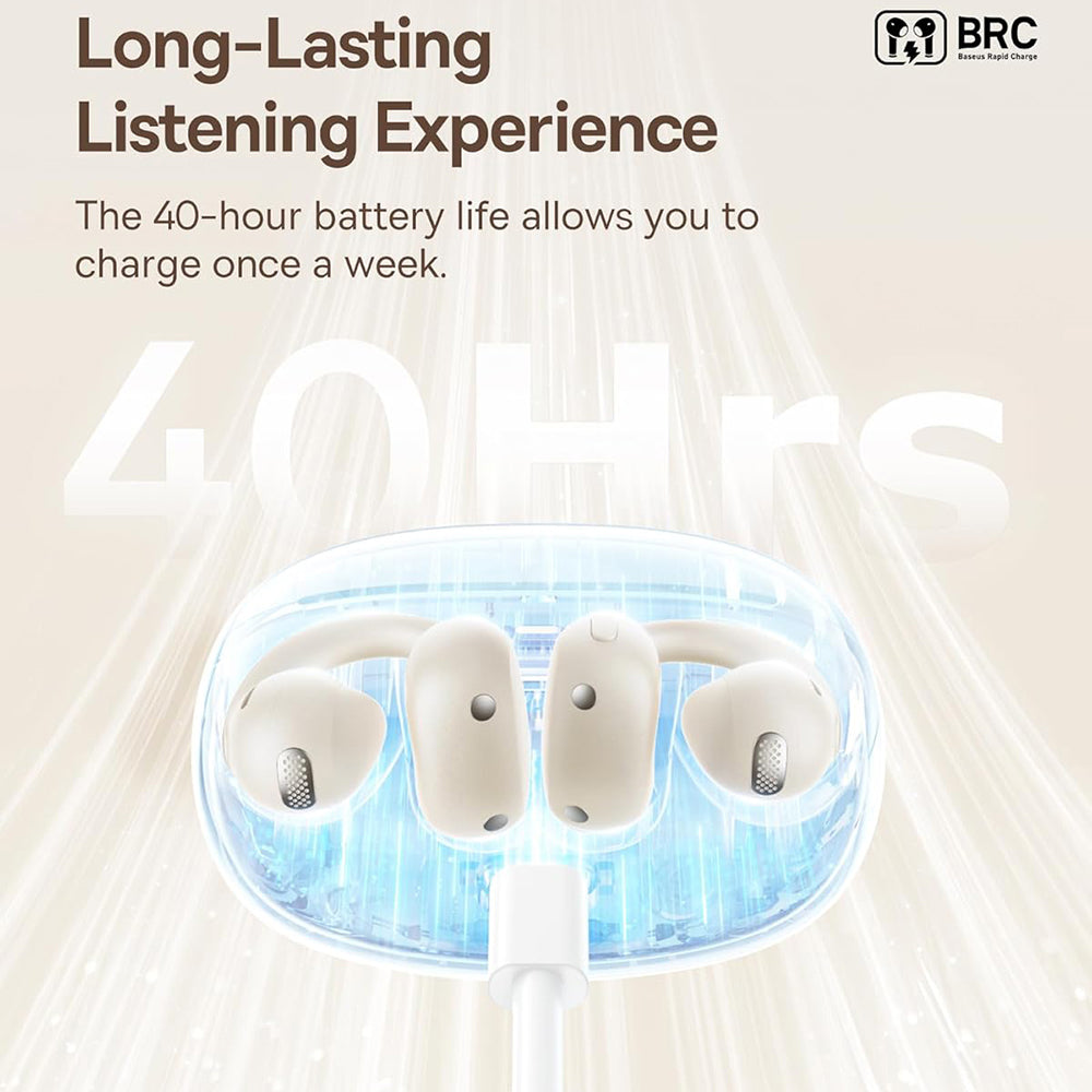 Handsfree Bluetooth Baseus Bowie MC1, TWS, Bílý A00083501226-00