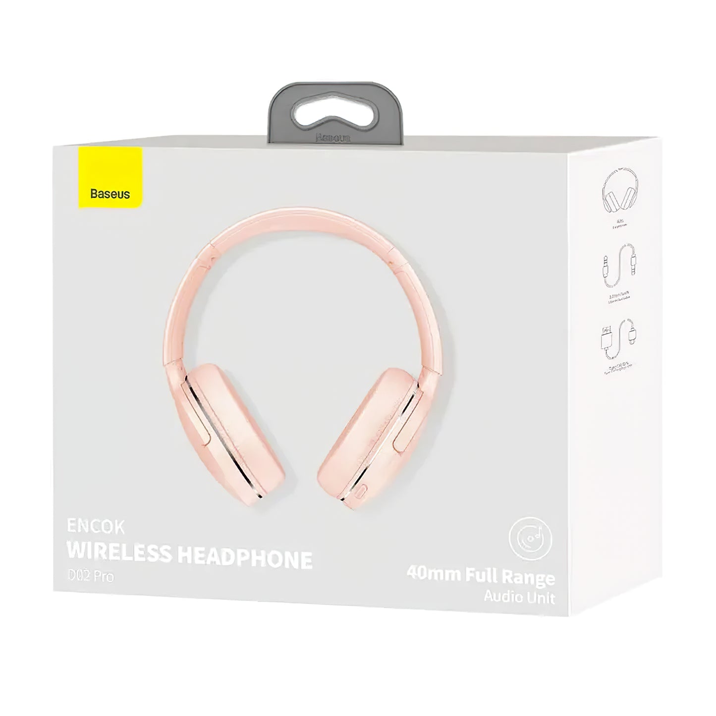 Handsfree Bluetooth Baseus Encok D02 Pro, MultiPoint, A2DP, Růžová NGTD010304