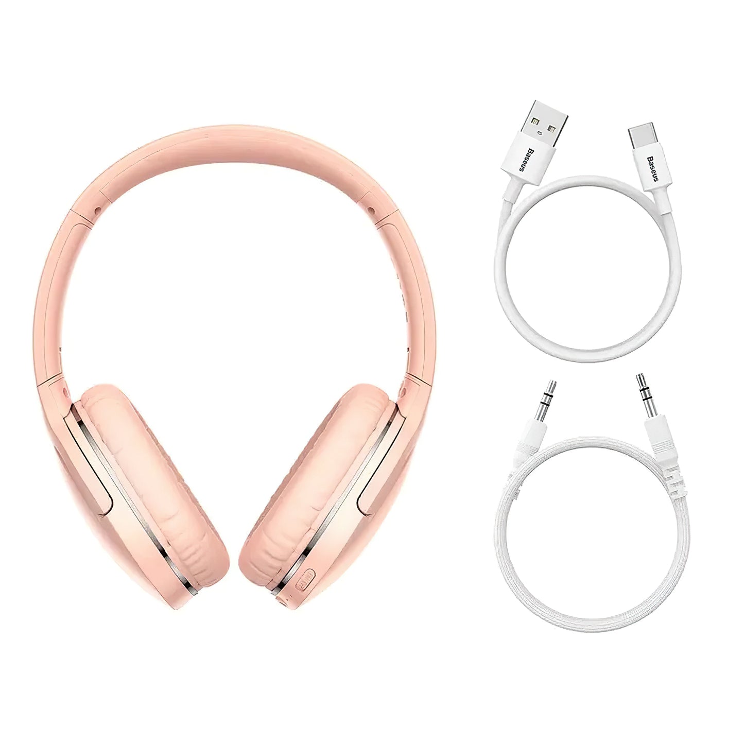 Handsfree Bluetooth Baseus Encok D02 Pro, MultiPoint, A2DP, Růžová NGTD010304