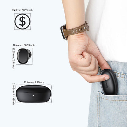 Handsfree Bluetooth Baseus Encok W11, TWS, Černá NGTW060001