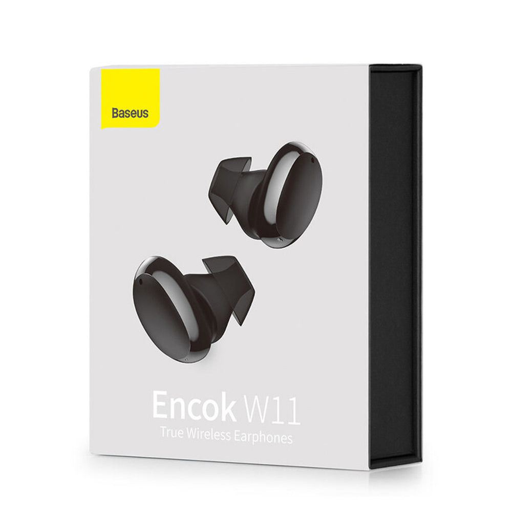 Handsfree Bluetooth Baseus Encok W11, TWS, Černá NGTW060001