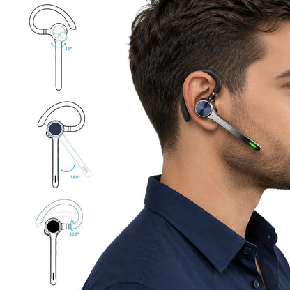 Handsfree Bluetooth Blavec Talk 1, MultiPoint, A2DP, černý