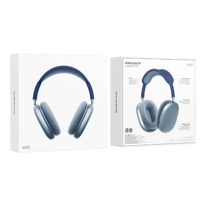 Bluetooth handsfree Borofone BO22 Elegant, A2DP, modrá