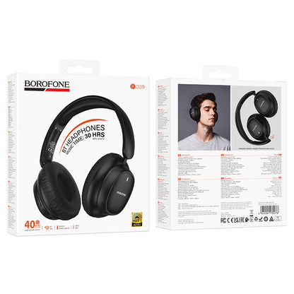 Handsfree Bluetooth Borofone BO39 Melotide, A2DP, černá