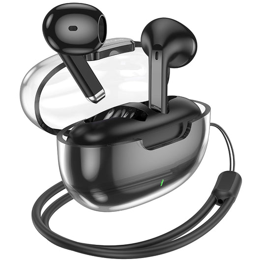 Handsfree Bluetooth Borofone BW46 Ice Flake, TWS, Černá