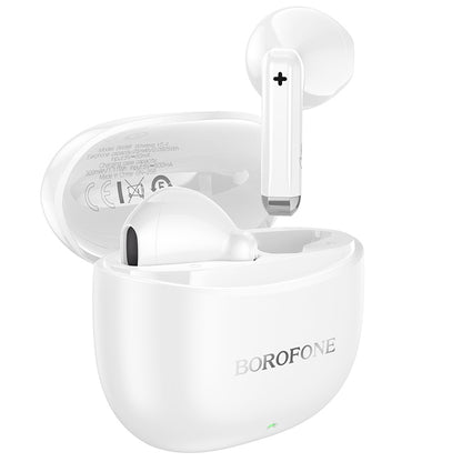 Handsfree Bluetooth Borofone BW88 Deep Rhyme, TWS, Bílá