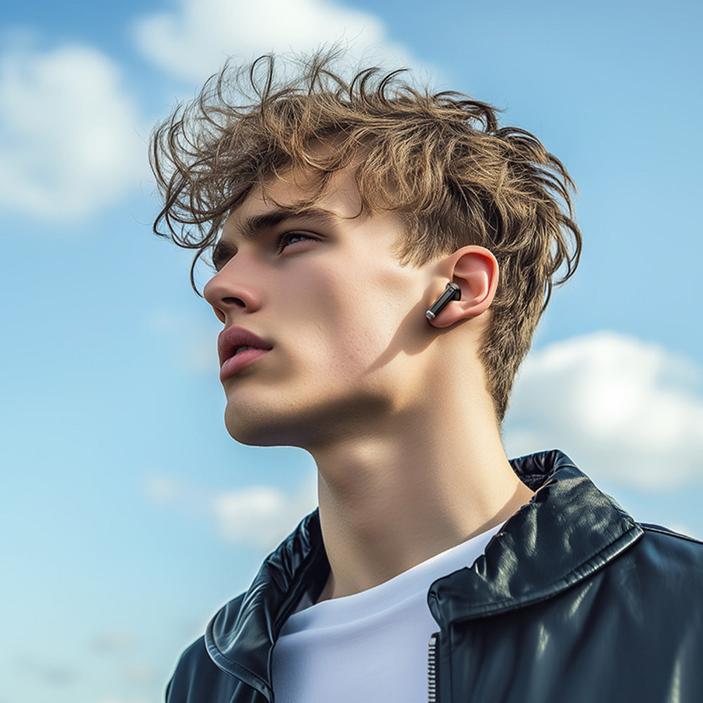 Handsfree Bluetooth Borofone BW88 Deep Rhyme, TWS, Černá