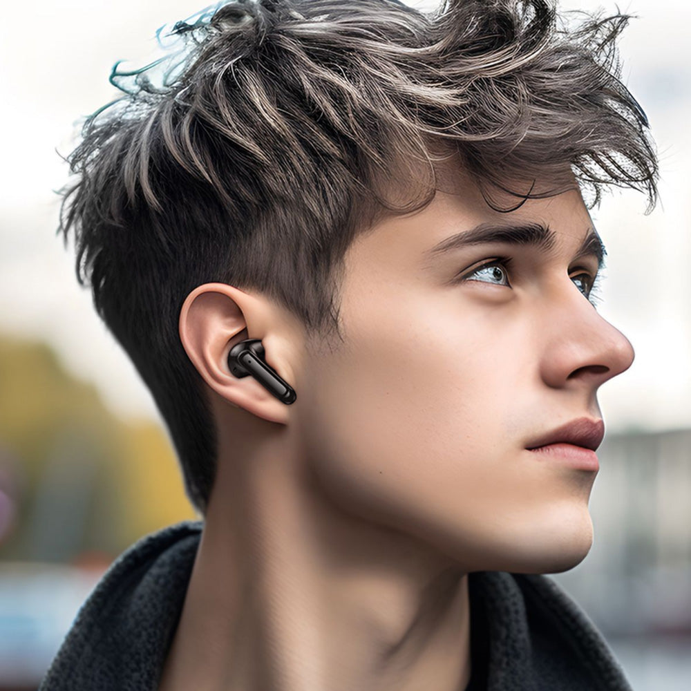 Handsfree Bluetooth Borofone FQ1 Shine, TWS, Černá