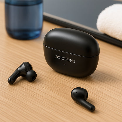 Handsfree Bluetooth Borofone FQ1 Shine, TWS, Černá