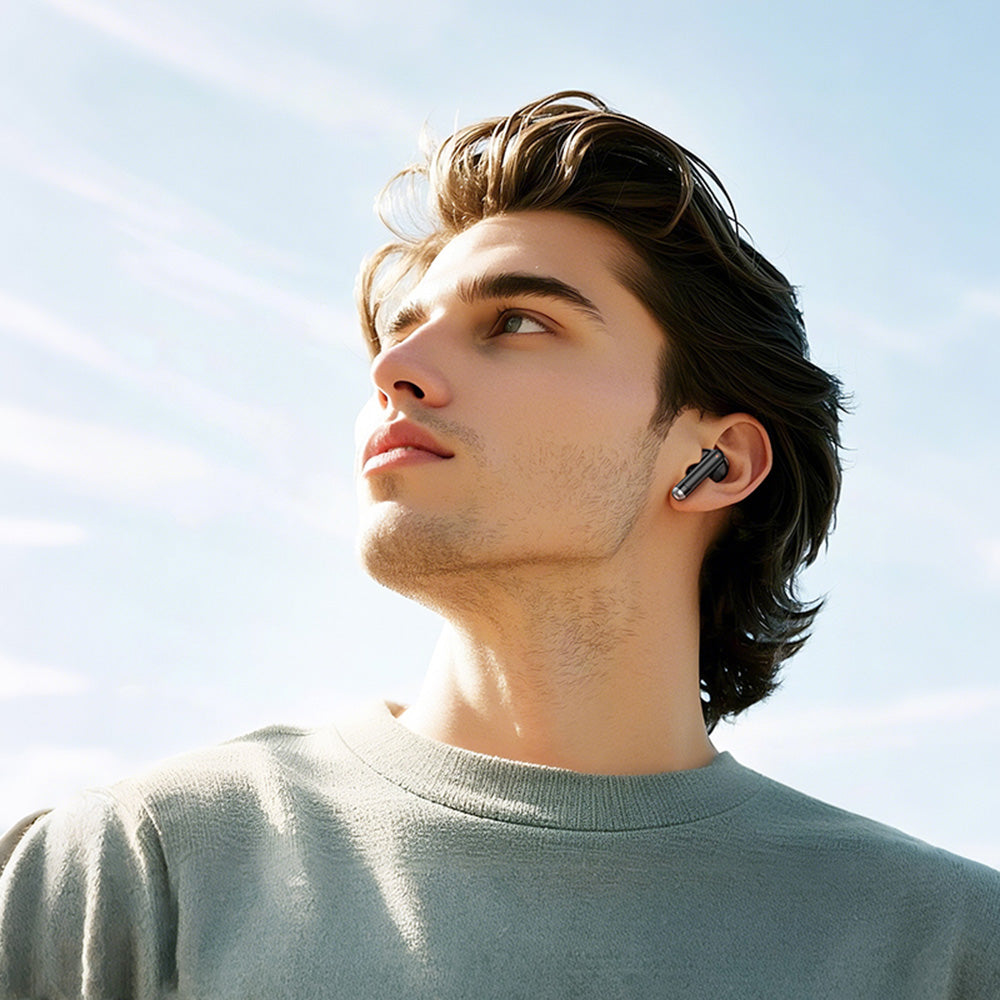 Handsfree Bluetooth Borofone FQ10 Joyful, TWS, Černá