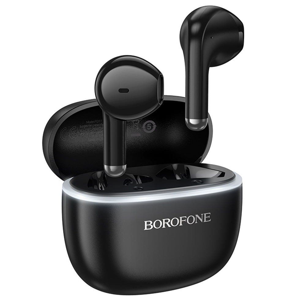 Handsfree Bluetooth Borofone FQ11 Sound, TWS, Černá