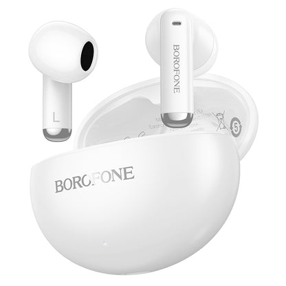 Bluetooth handsfree Borofone FQ12 Nice, TWS, bílá