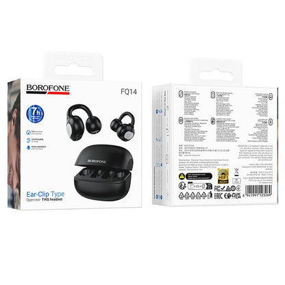 Handsfree Bluetooth Borofone FQ14 Joy, TWS, Černá