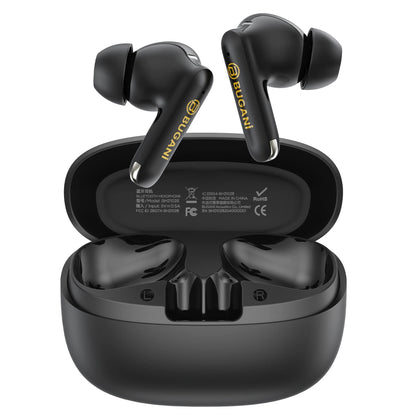 Bluetooth handsfree Bugani Freebuds B20, TWS, ANC, černá
