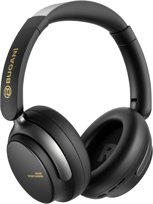 Bluetooth handsfree Bugani Space BH01, MultiPoint, A2DP, ANC, černá