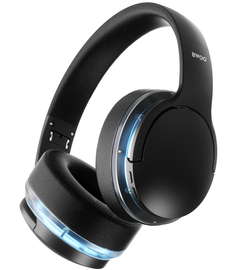 Bluetooth handsfree BWOO BO-BW587, A2DP, ANC, černá