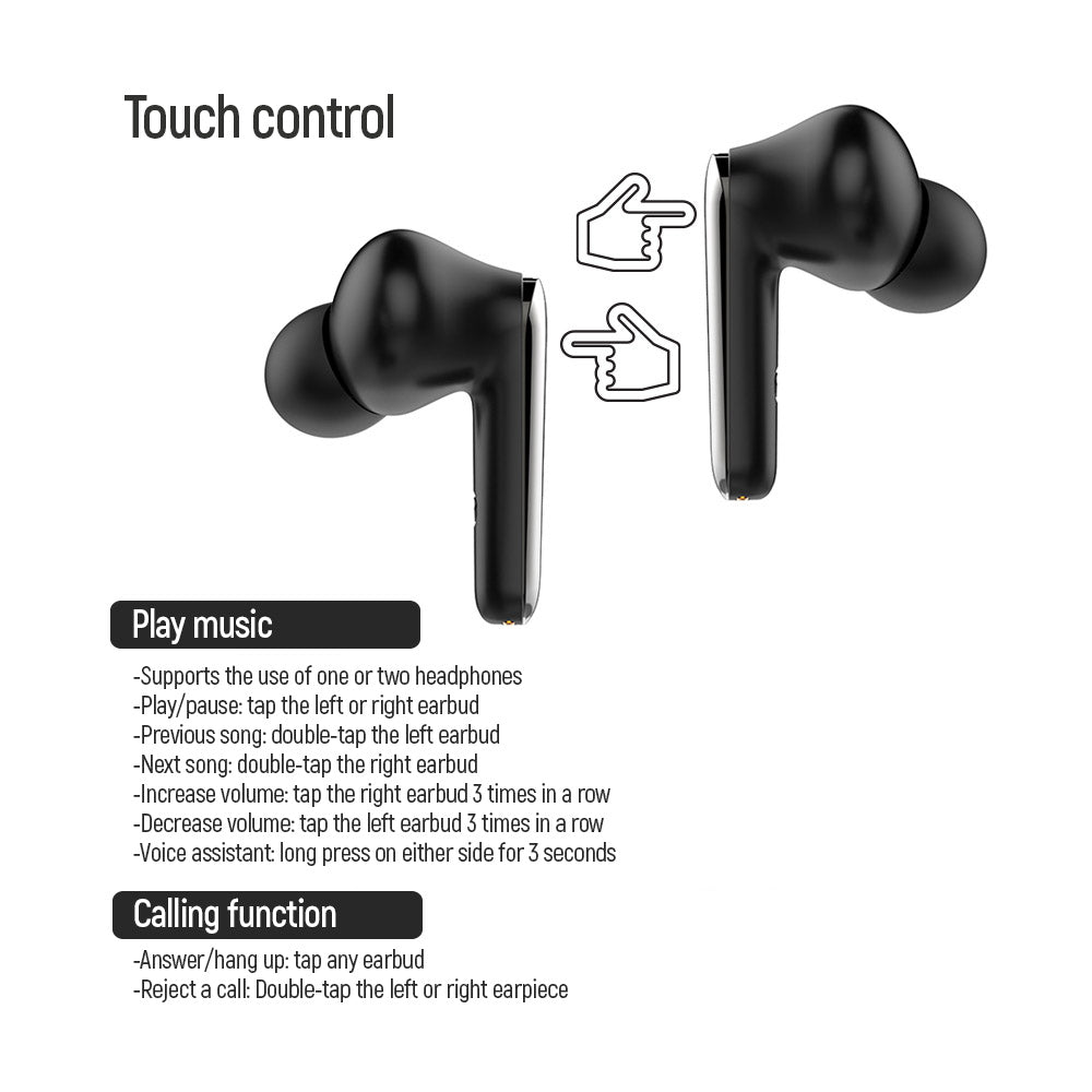 Handsfree Bluetooth ColorWay TWS3, TWS, Černá