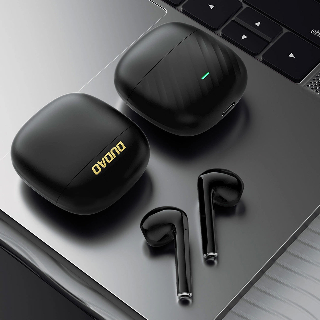 Handsfree Bluetooth Dudao U14+, TWS, Černá