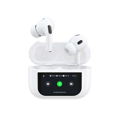 Handsfree Bluetooth Dudao U19 Display, TWS, Bílá