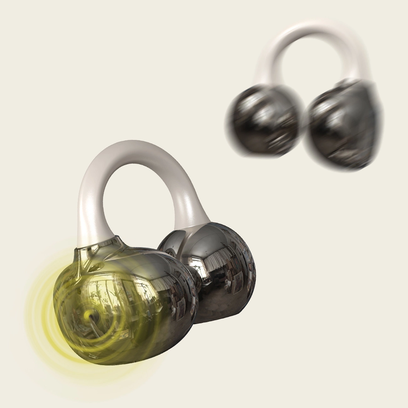 Handsfree Bluetooth Dudao U20, TWS, Bílá
