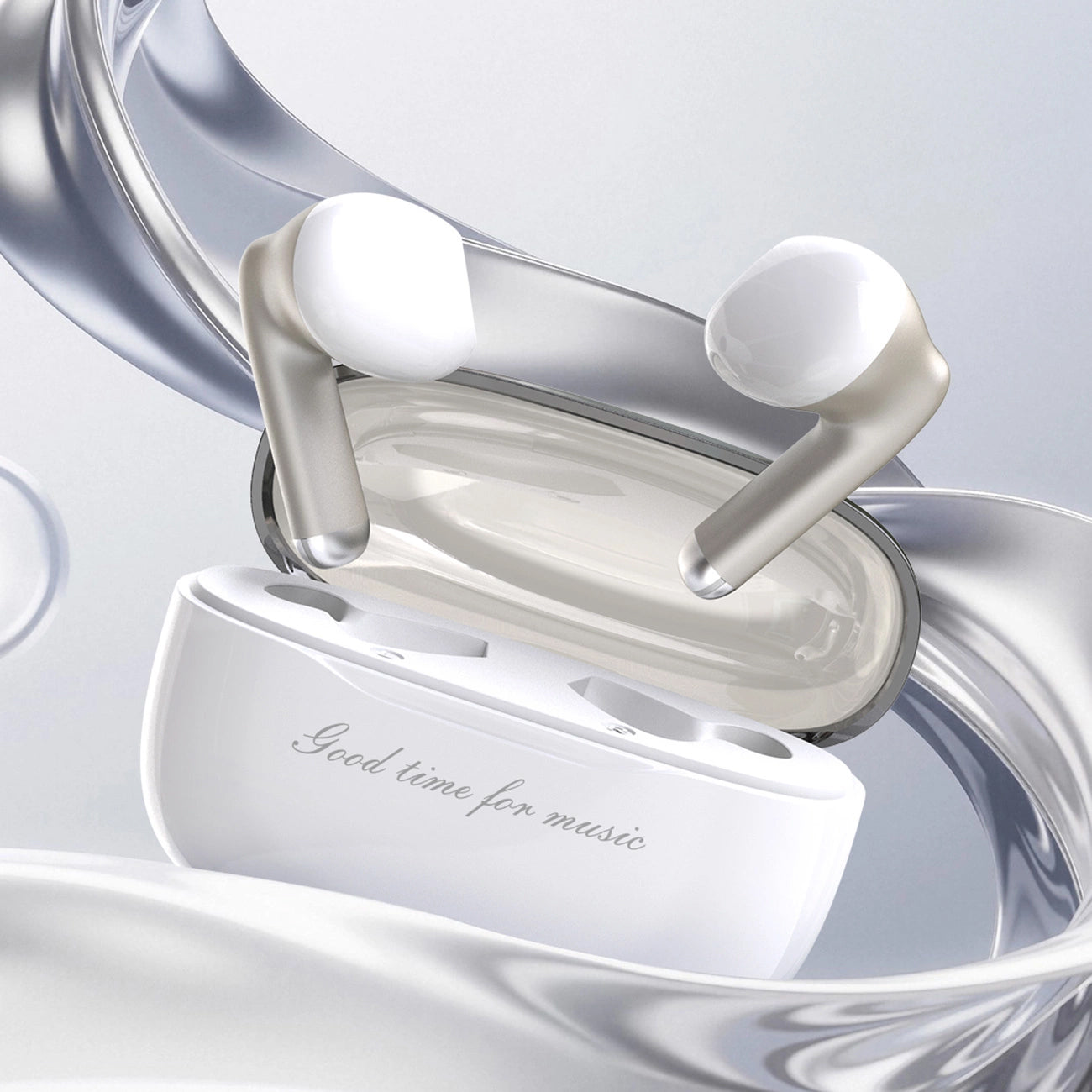 Handsfree Bluetooth Dudao U8, TWS, Bílá
