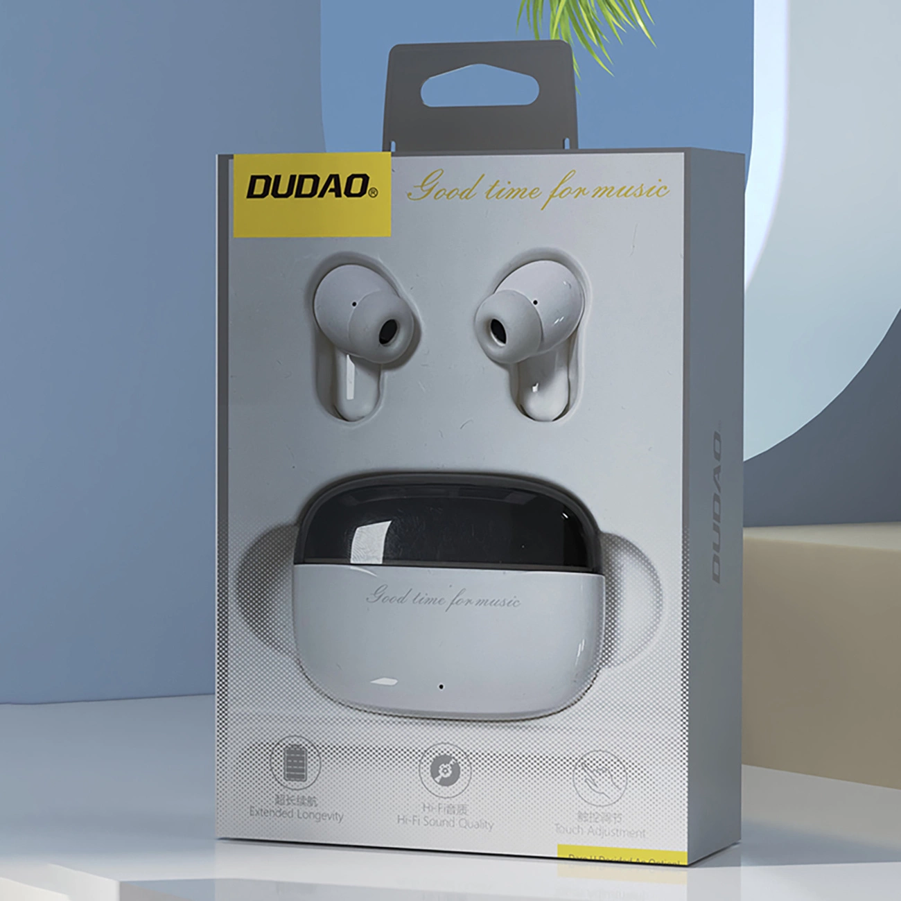 Handsfree Bluetooth Dudao U8 Pro, TWS, Bílá