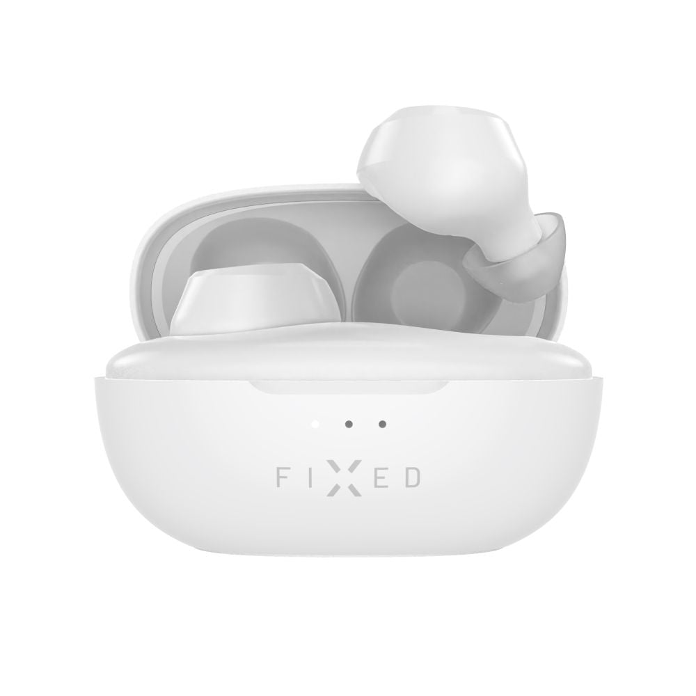 Handsfree Bluetooth Fixed, TWS, Bílá
