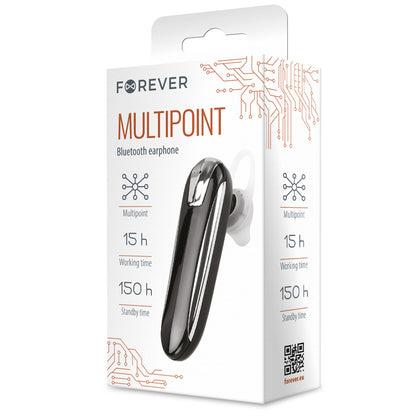Handsfree Bluetooth Forever FBE-01, MultiPoint, černá 